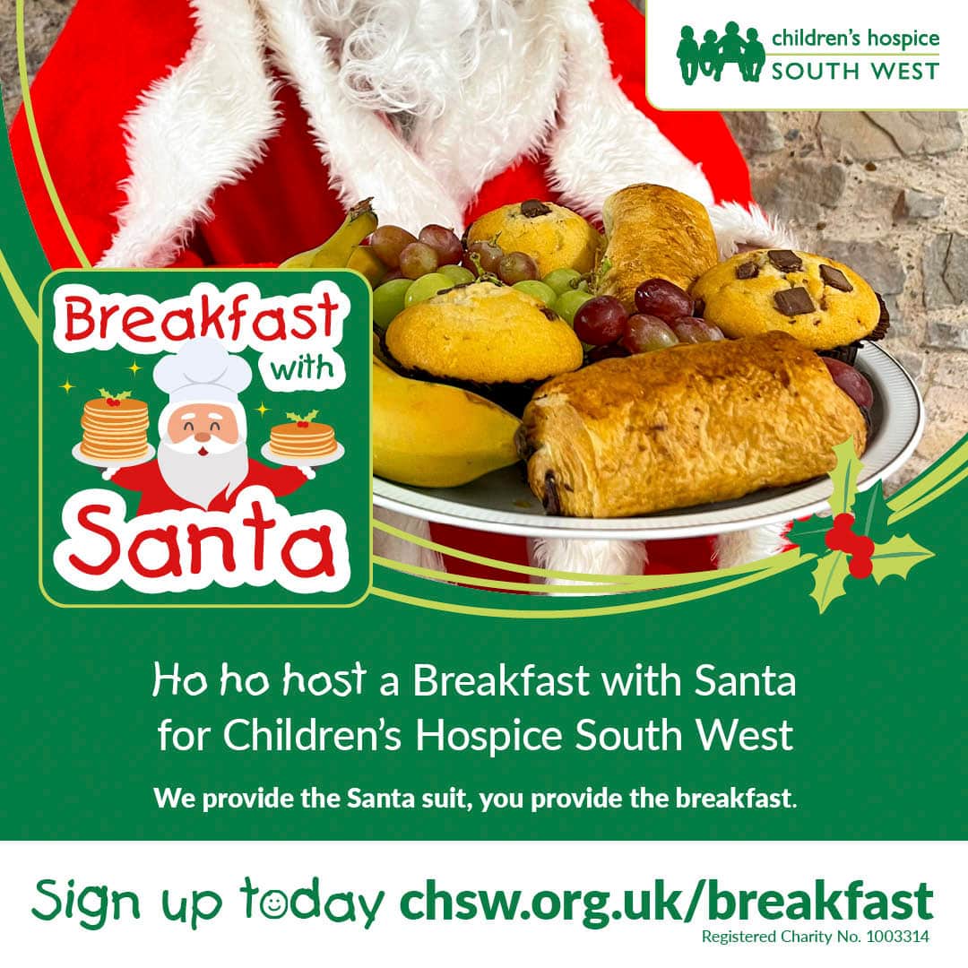 Children’s Hospice South West invites festive breakfast fundraisers — Weston-super-Mare news photo